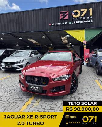 JAGUAR XE 2.0 16V SI4 TURBO GASOLINA R-SPORT 4P AUTOMÁTICO